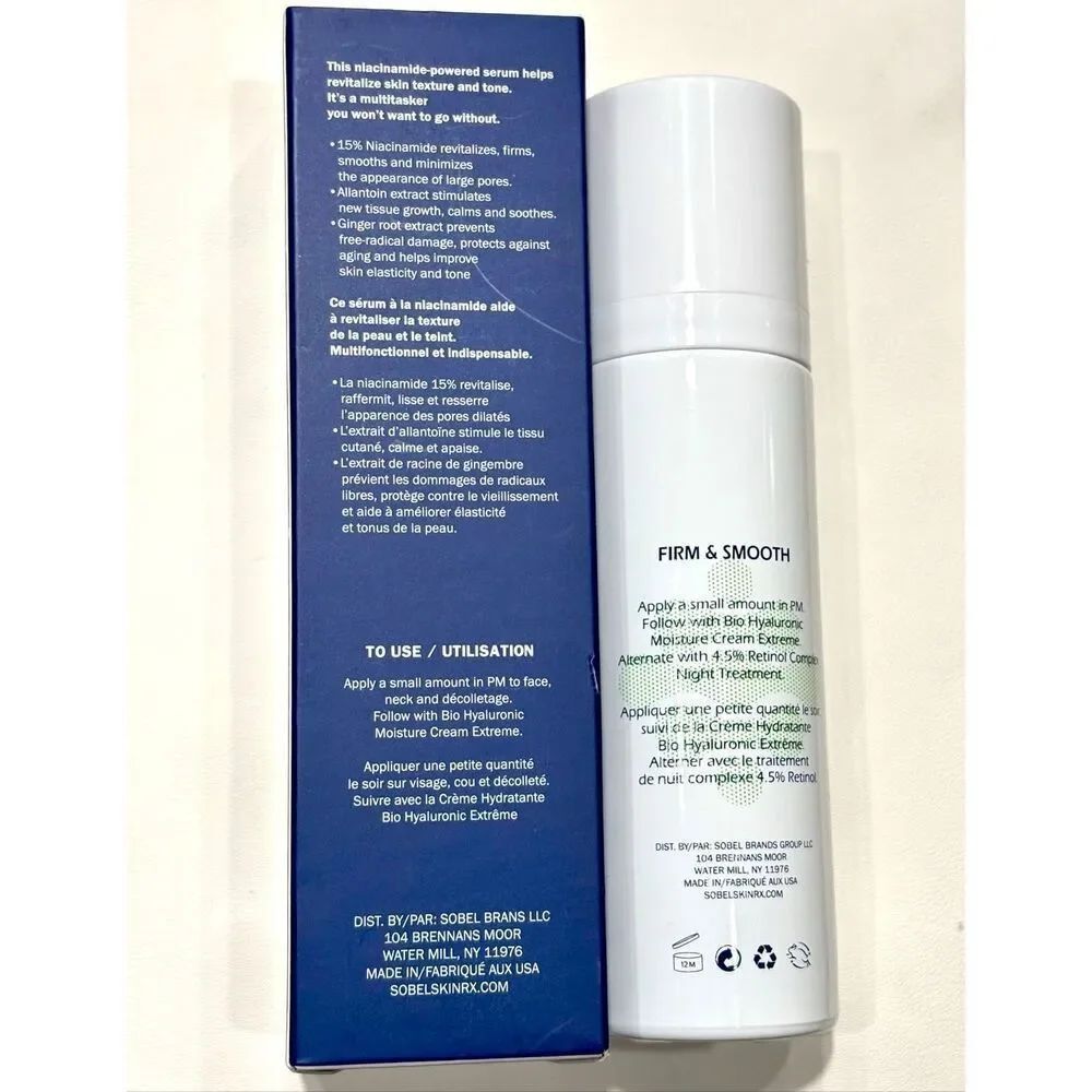 SOBEL SKIN - NIB - Rx 15% Niacinamide Gel Serum, Full Size, 1.7 fl. oz. - Picture 5 of 16